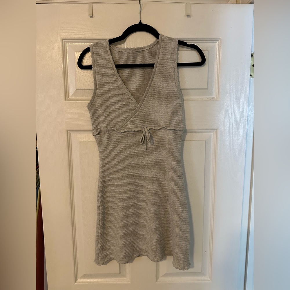Princess Polly Gray Knit Midi Dress
